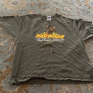 Vintage 1990 David Chappell Graphic Tee -Green Men's Shirt $200 L